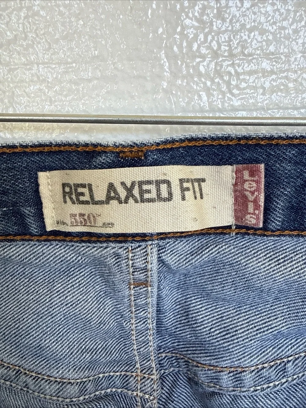 Levi’s 550 Relaxed Fit Jeans 40x32 Actual Measurements 40x31